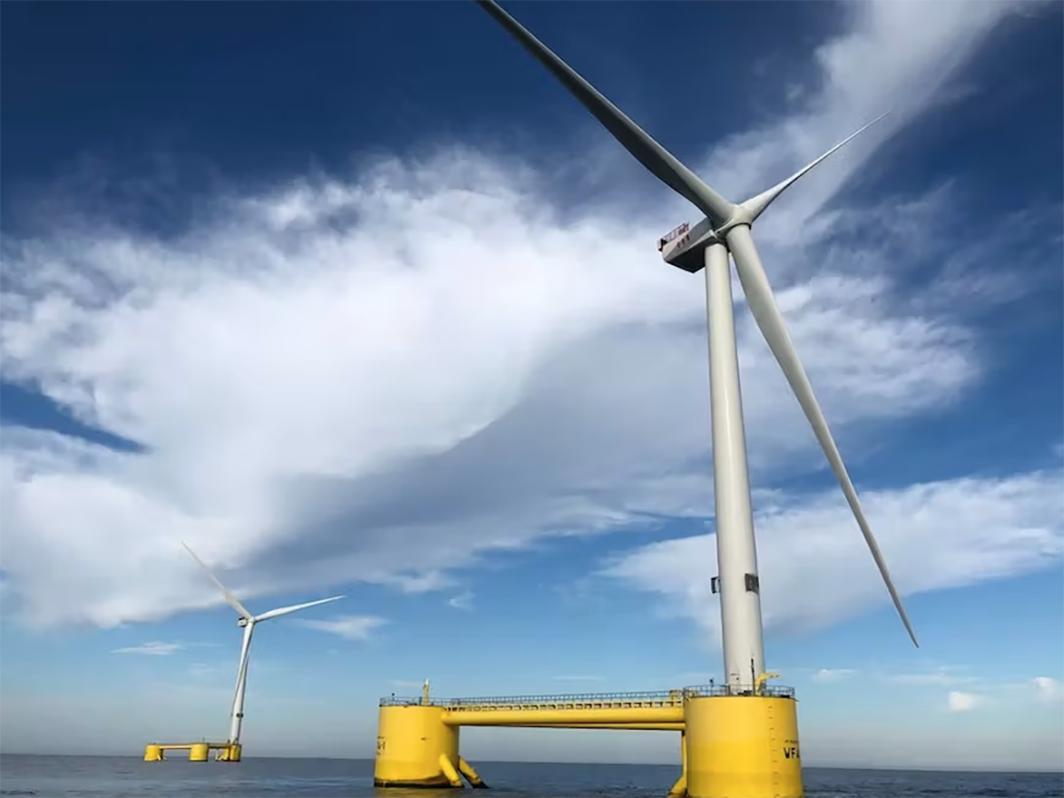 Ocean Winds instala la primera turbina del parque eólico marino Yeu-Noirmoutier
