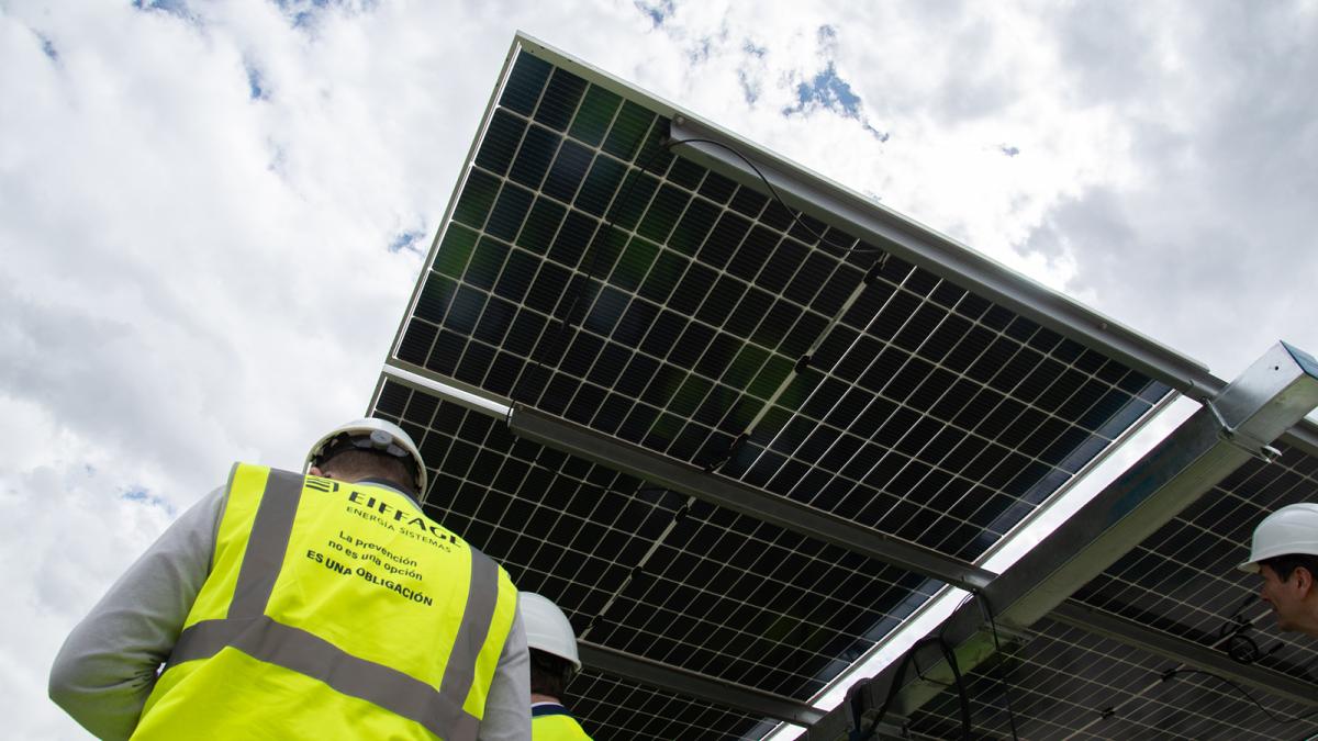 El número de empresas en municipios con plantas fotovoltaicas aumenta un 2%