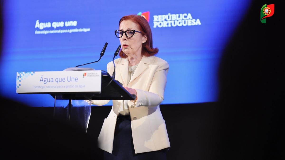 La ministra de Portugal de Medio Ambiente y Energía, María da Graça Carvalho.