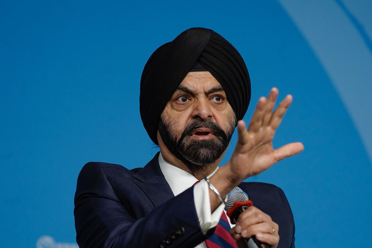 Ajay Banga es el actual presidente del Banco Mundial.