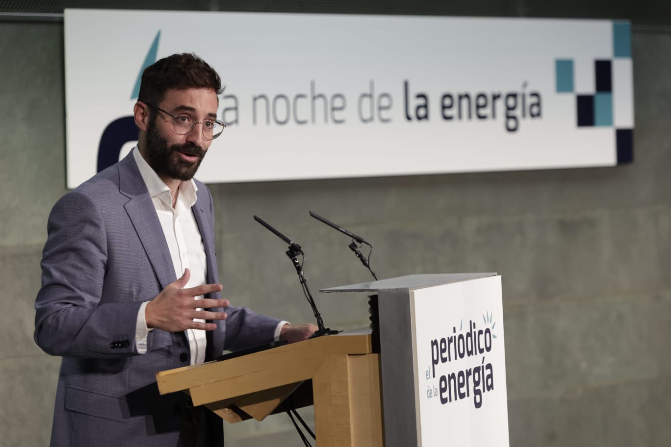 El Director General del IDAE. Instituto para la Diversificación y Ahorro de la Energía, Joan Groizard Payeras.